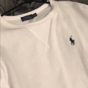 Polo  Ralph Lauren white crew neck sweater